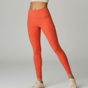 NWT TWENTY MONTREAL Red Flamingo High Waist Leggings SIZE XS